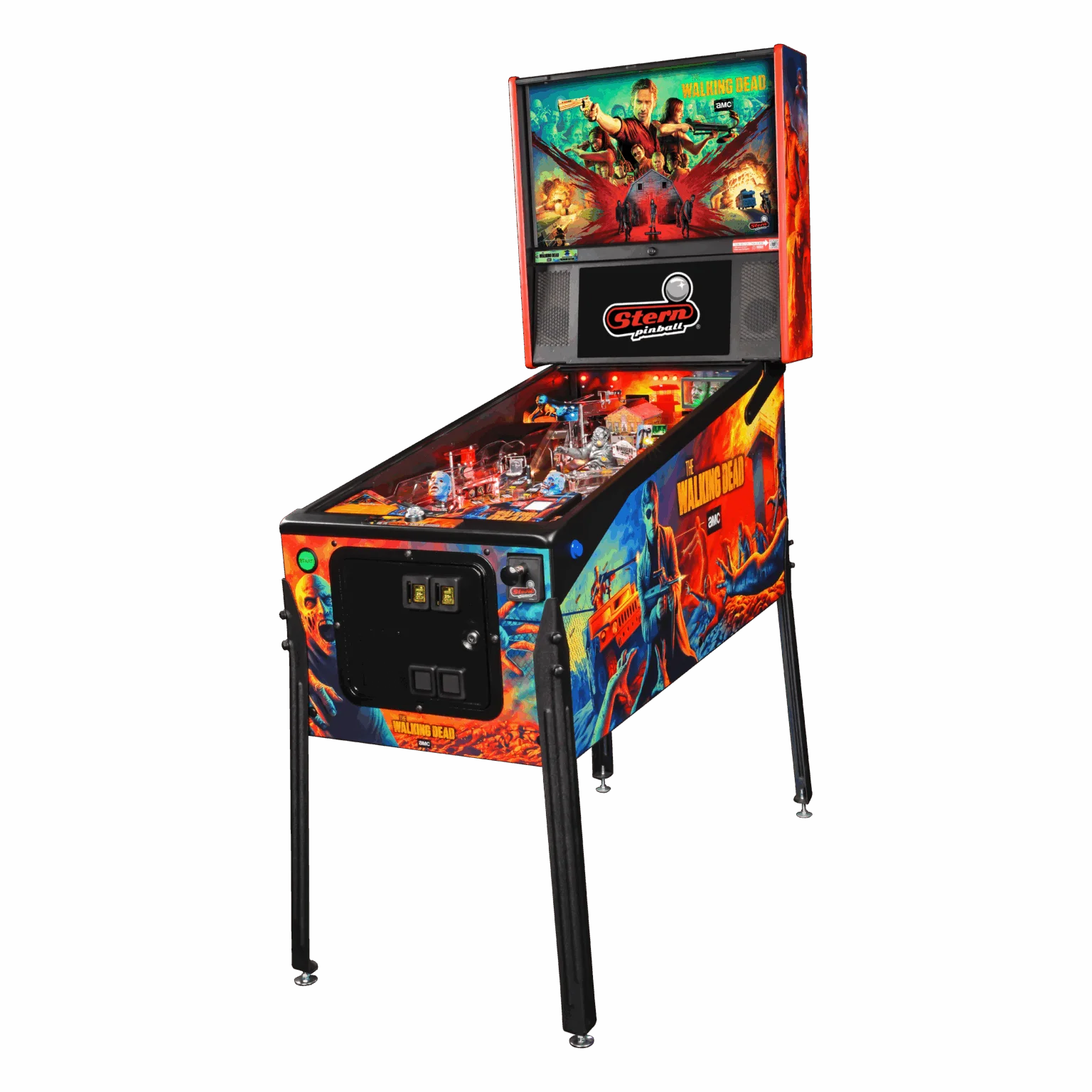 The Walking Dead Remastered Premium Pinball Machine by Stern - Image 7