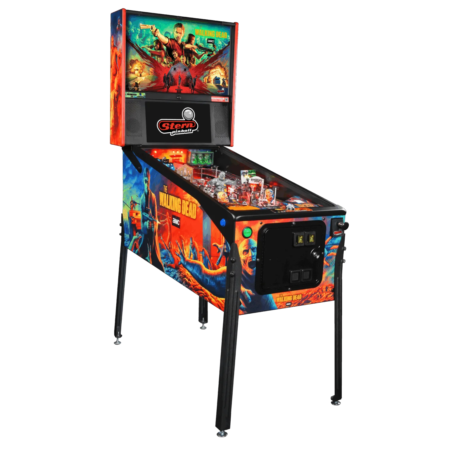 The Walking Dead Remastered Premium Pinball Machine