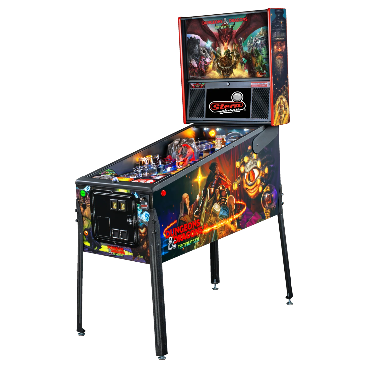 Dungeons & Dragons: The Tyrant’s Eye Pro Pinball Machine by Stern - Image 6