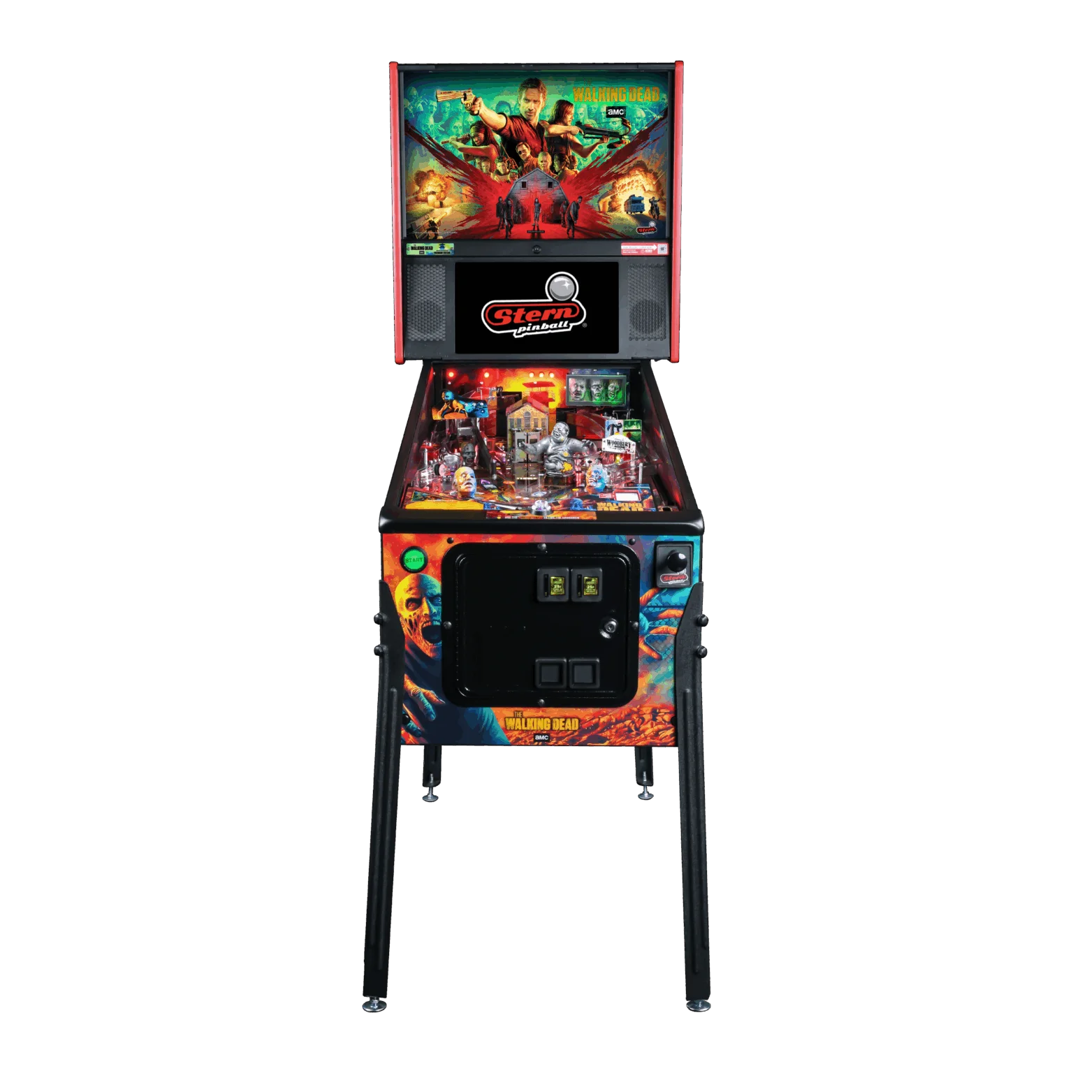 The Walking Dead Remastered Limited Edition Pinball Machine