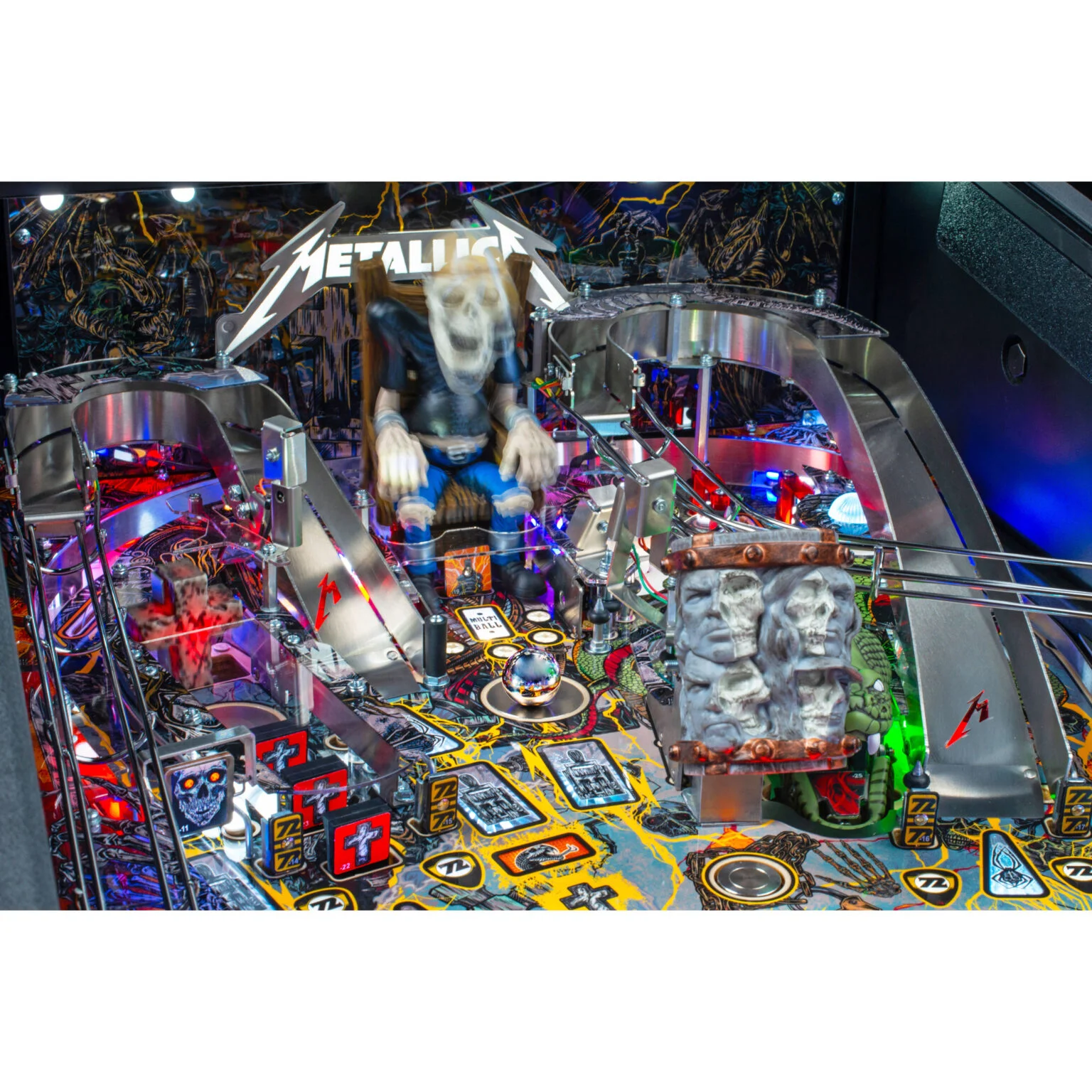 Metallica Remastered Premium Pinball Machine by Stern - Image 6